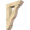 Ekena Millwork Funston Slat Rough Sawn Bracket w/ Offset Brace, Douglas Fir, 8"W x 30"D x 42"H BKT0806X30X42FST06RDF - alternate 1